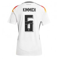 Camiseta Alemania Joshua Kimmich #6 Primera Equipación para mujer Eurocopa 2024 manga corta